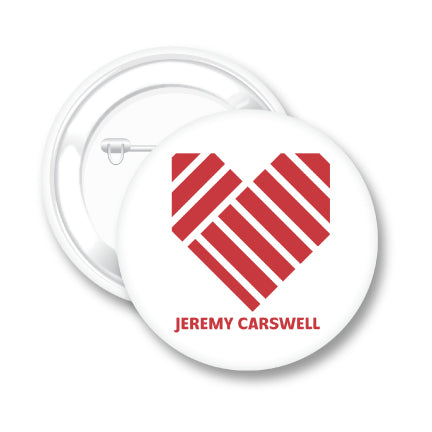 Jeremy Carswell Pop Rock Button