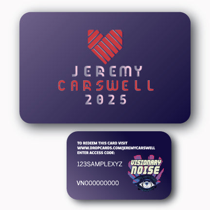 Jeremy Carswell - "2025" Download Card