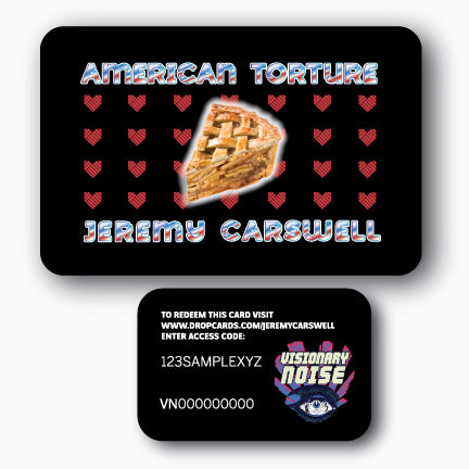 Jeremy Carswell - "American Torture" Download Card